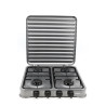 Газовая плита A-Plus 2108 Gray на 4 конфорки 478х478 мм