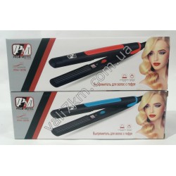 V424 Выпрямитель для волос с гофре PROMOTEC PM-1215