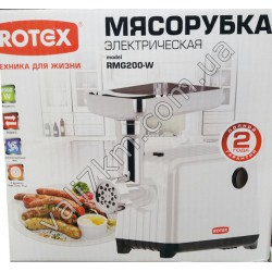 V432 Мясорубка электрическая ROTЄX RMG200-W